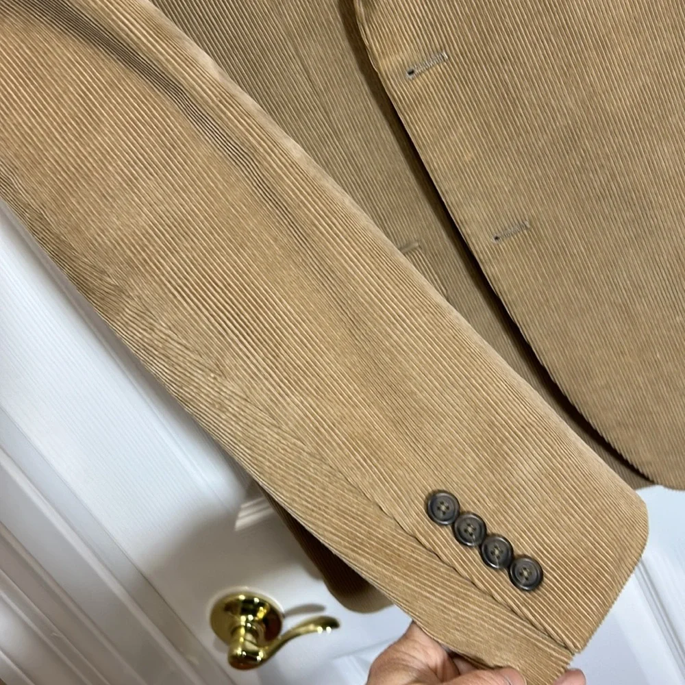 Chaps Men's Tan Corduroy Sport Coat